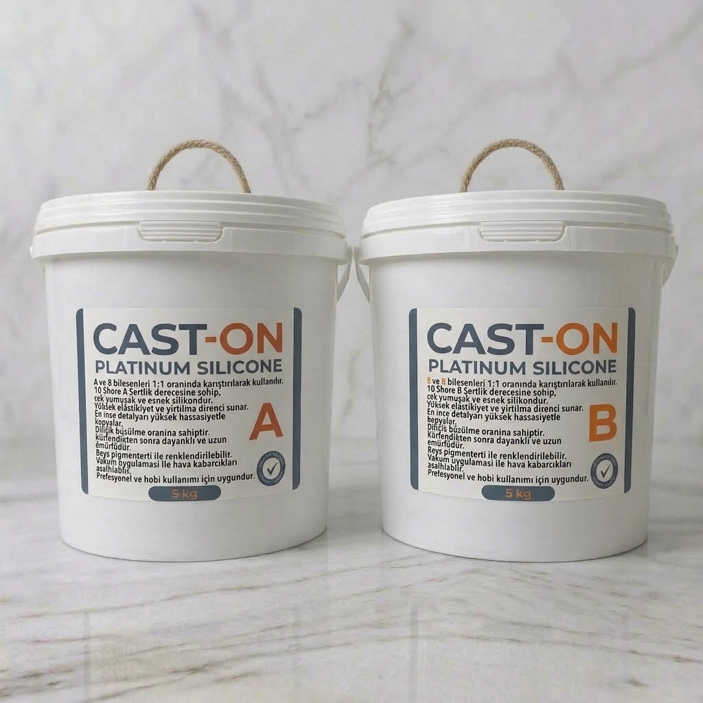 Cast-On Platinum Silikon 00 -50 Shore A & B (10 kg )